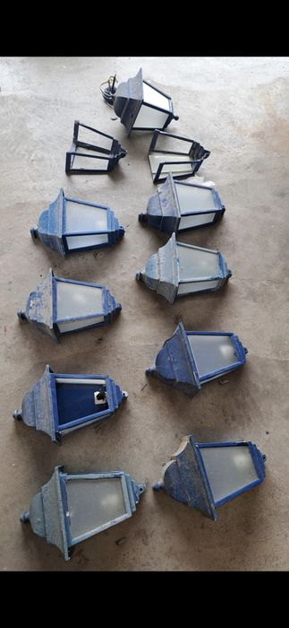 Conjunto de 11 lanternas