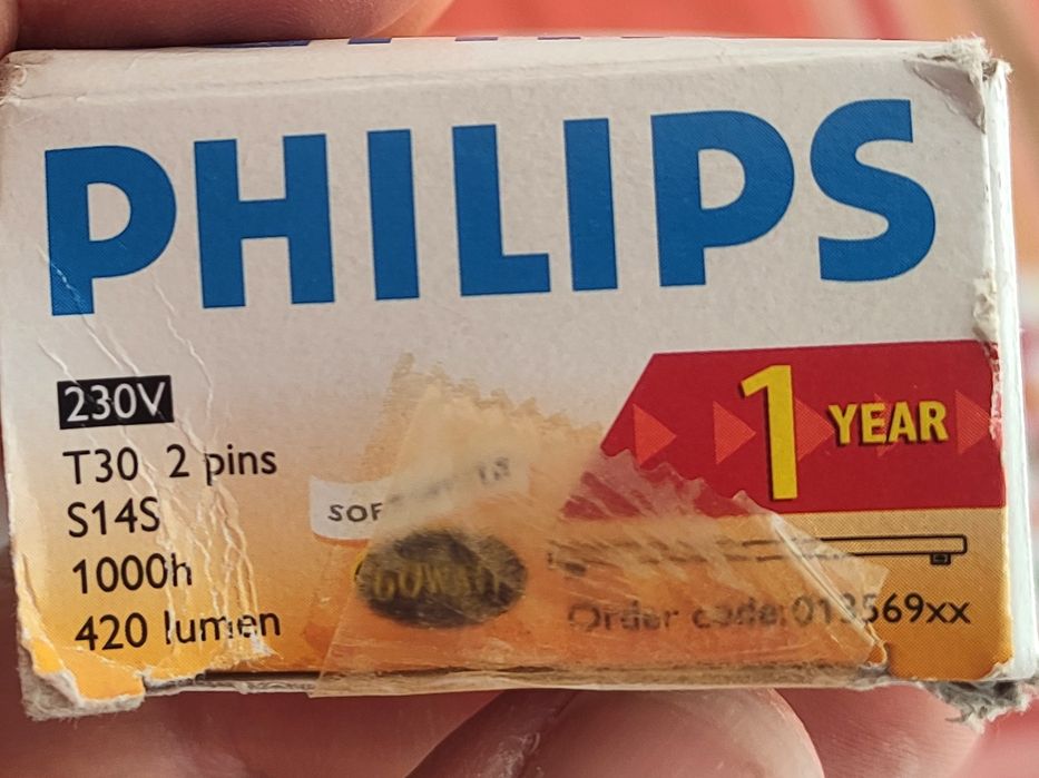 Lâmpadas Tubulares T30 60 W