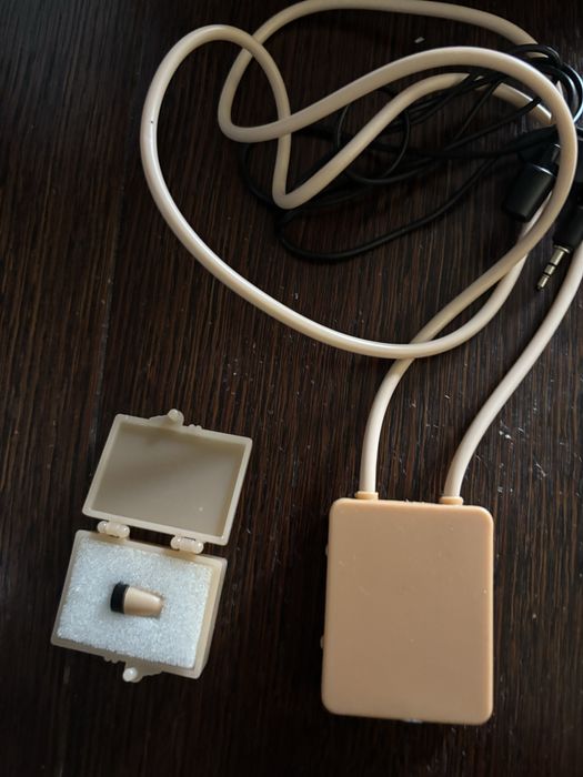 Mikrosłuchawka z pętlą indukcyjną Bluetooth na egzamin (TopPro BT-3)