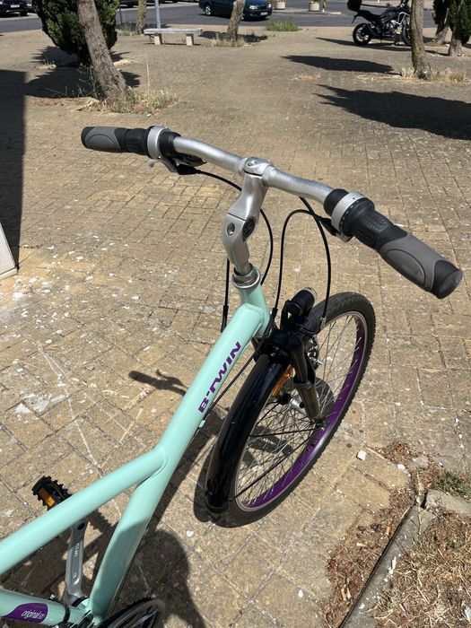 Bicicleta de senhora de passeio B-Twin como nova