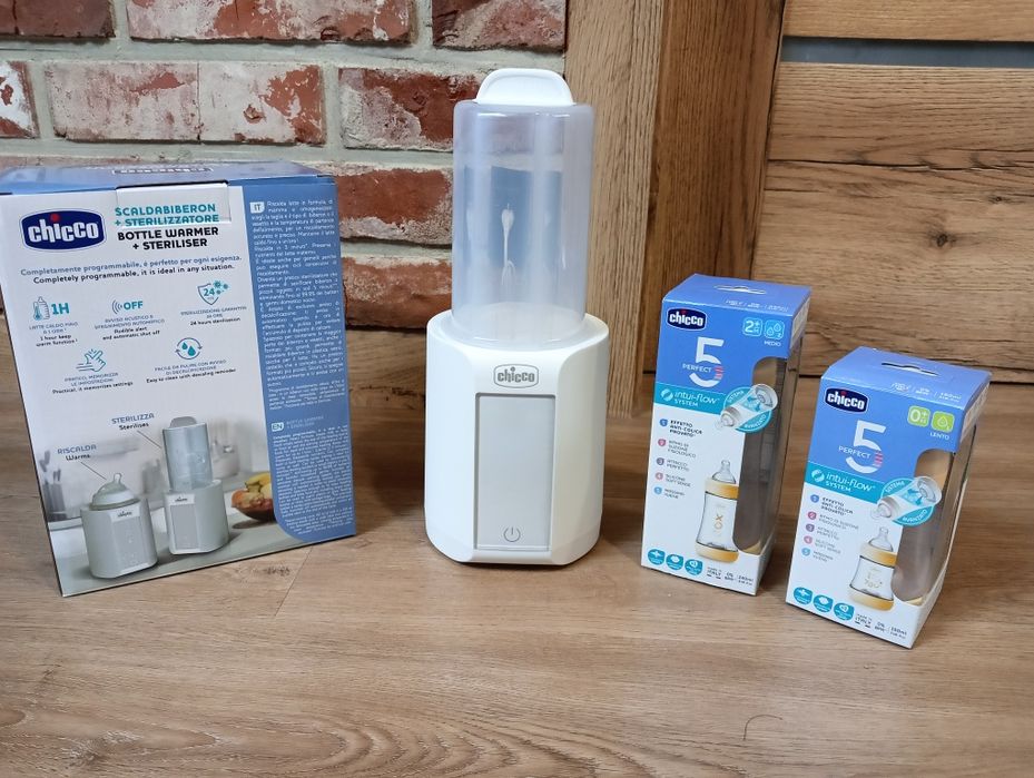 Podgrzewacz do butelek Chicco + Butelki