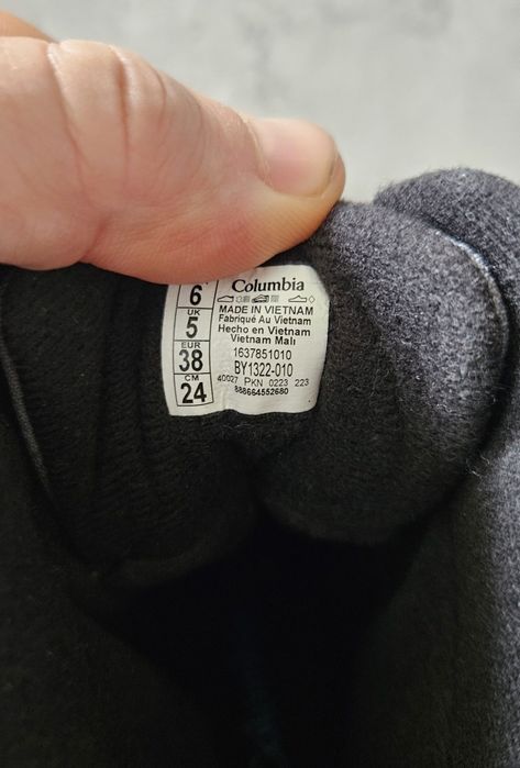 Зимние ботинки Columbia