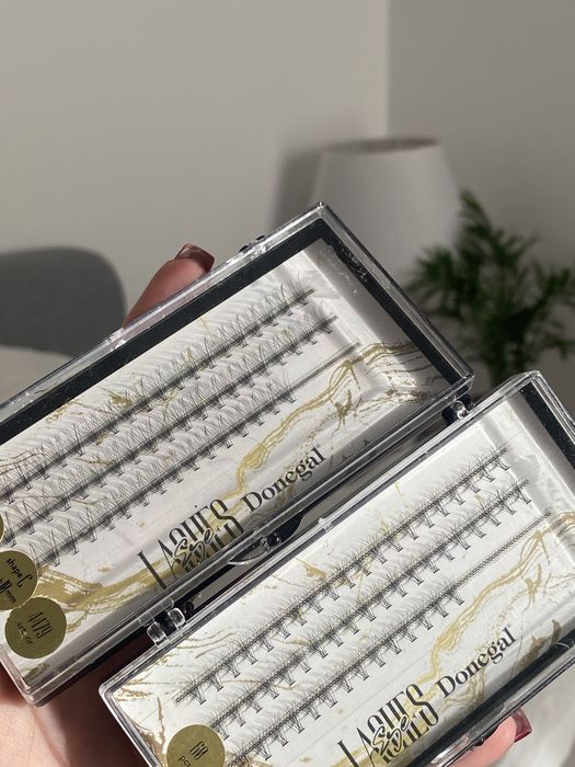 Kępki rzęs Donegal zestaw