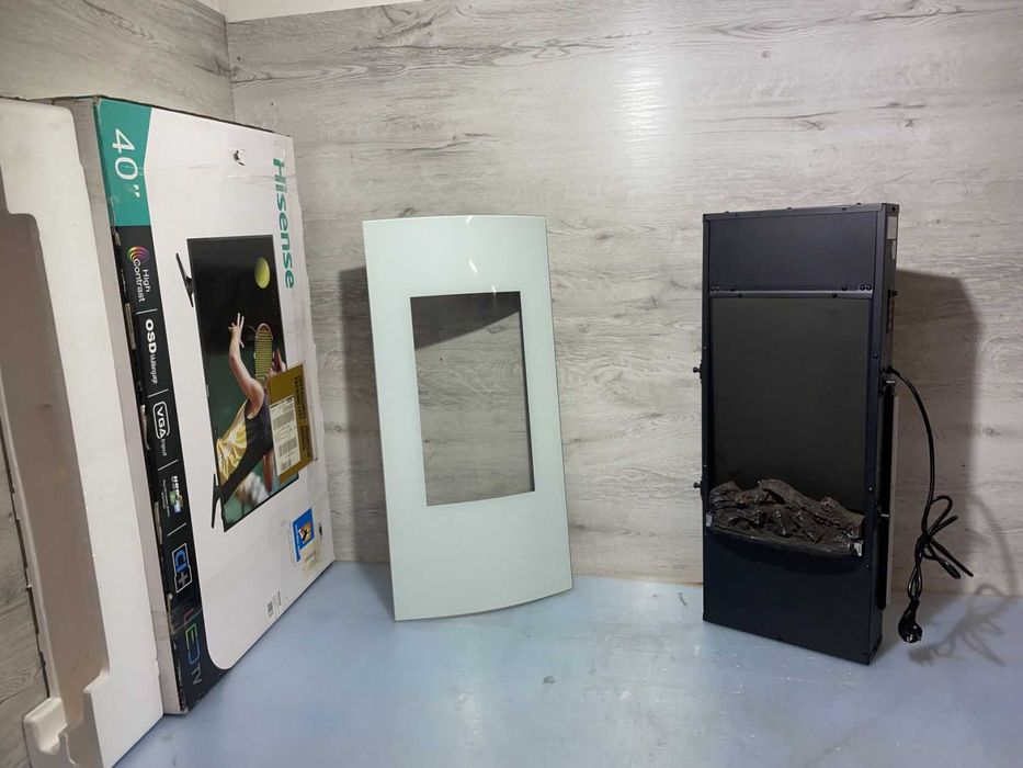 Камин электрический електрокамін обогреватель Klarstein Lamington