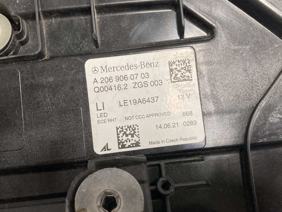 Фара Mercedes C-class W206 Full Led A2069060803 A2069060703