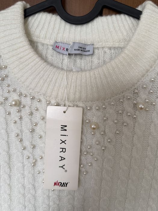 Сверт кофта в молочному кольорі