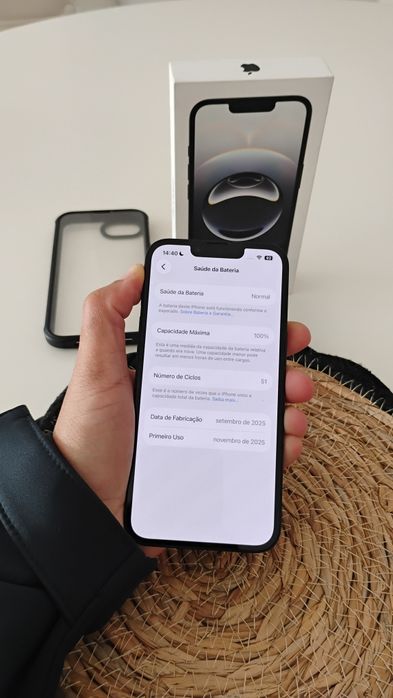 iPhone 16e - 128gb NOVO (Desbloqueado)