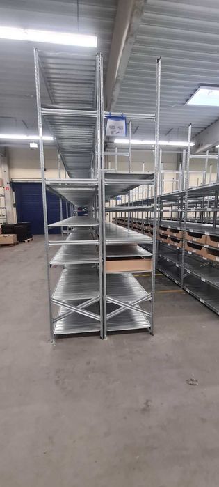 Regały magazynowe z demontażu 60gł x 130 x300cm ocynkowany Metalsisem