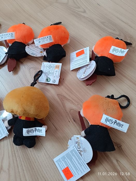 Breloki pluszaki Harry Potter Ron Hermiona