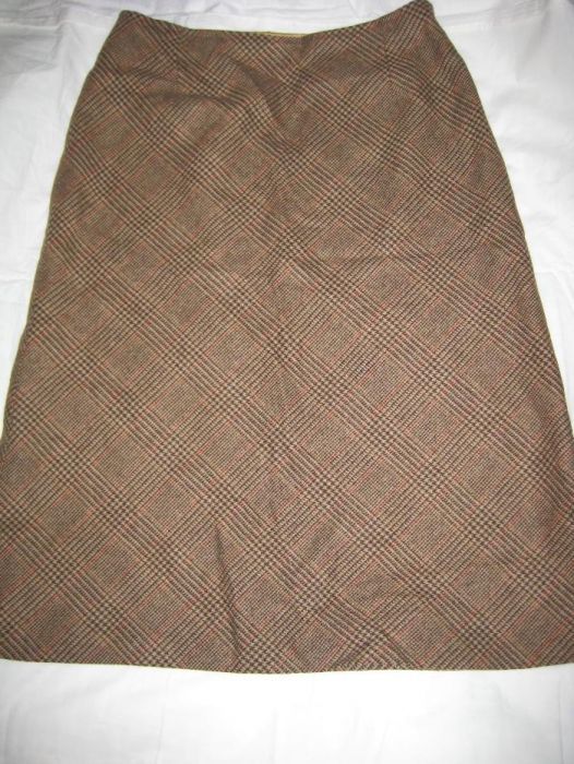 Юбка из шерстяной ткани бренда Caroline Biss