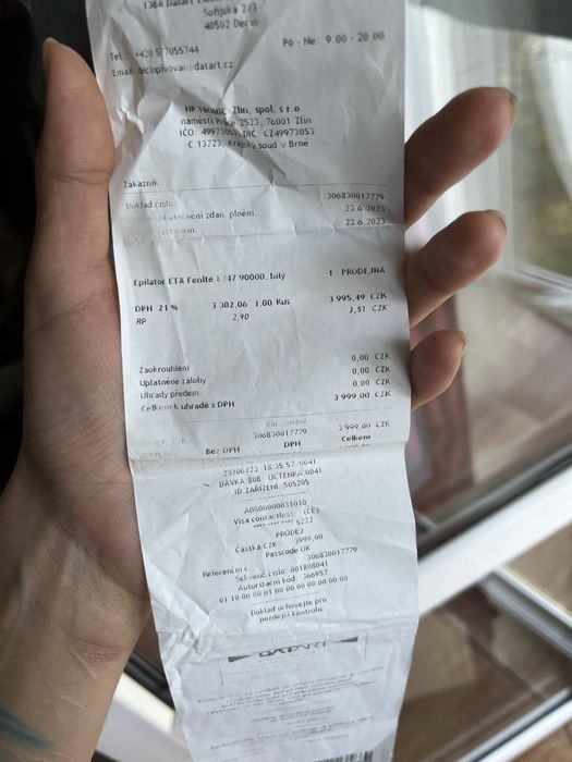 Епілятор Fenite eta