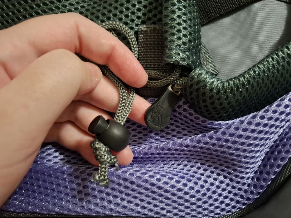 Bolsa mala para transporte de cães até 5 kg - NOVO