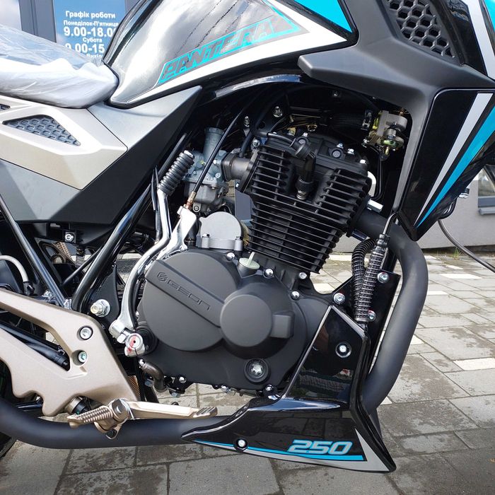Мотоцикл Geon PANTERA 250, повітряно-масляне охол, доставка, гарантія