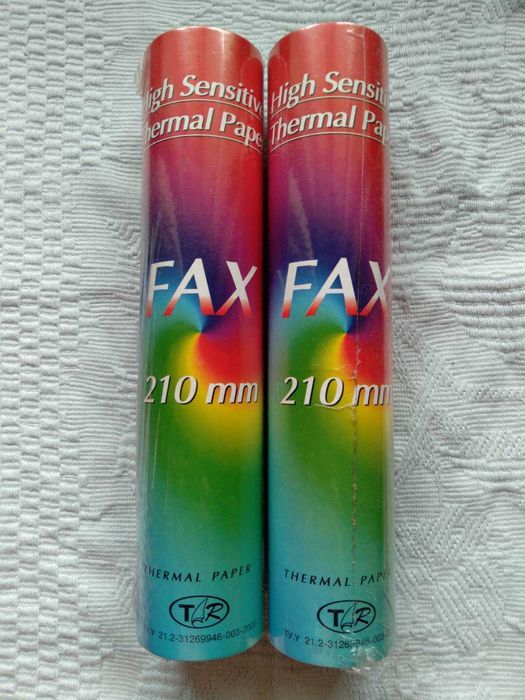 Папір для факсу 210 мм.