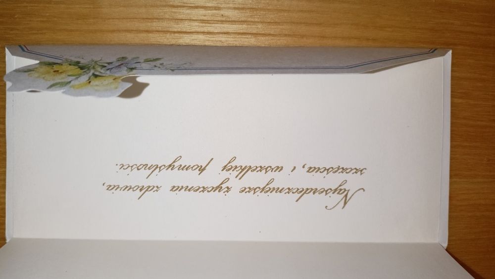 Telegramy ślubne z XX w.