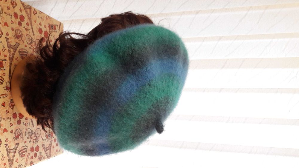 берет валяный шерстяной