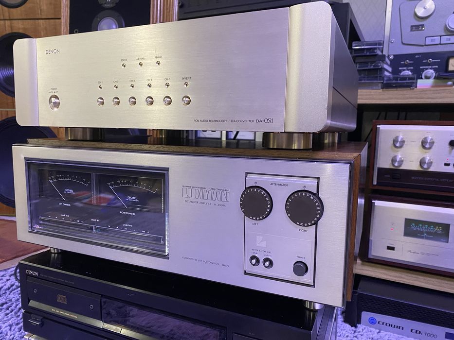 Luxman M4000A jedna z najlepszych na świecie końcówek mocy. 110v