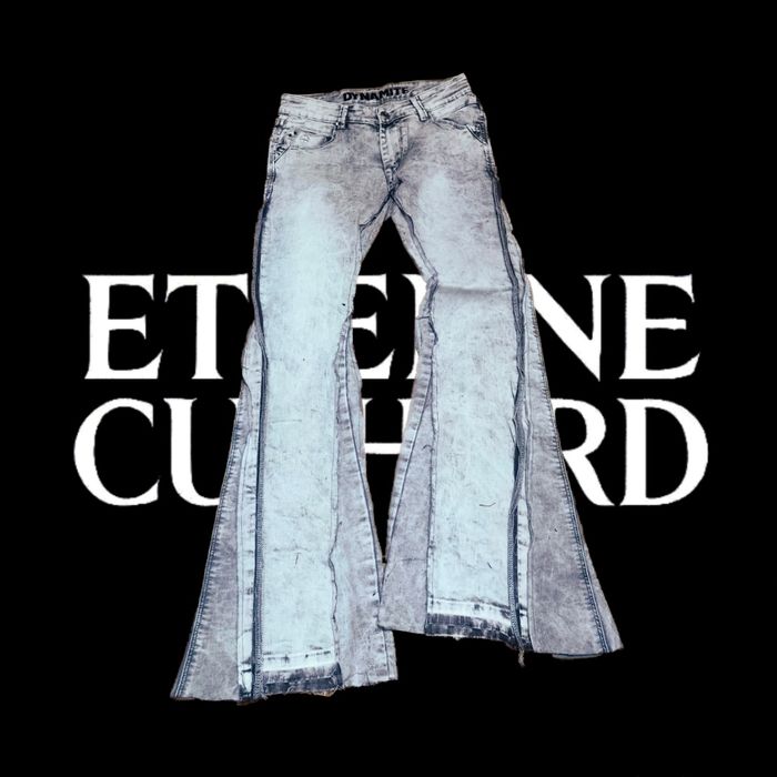 ETIENNE CUSHARD flared baggy jeans pants штаны клёш kai angel viperr