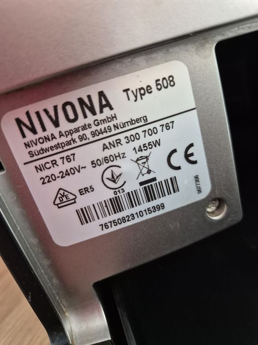 Ekspres do kawy Nivona 767 CafeRomatica typ 508 Wierzchowisko • OLX.pl