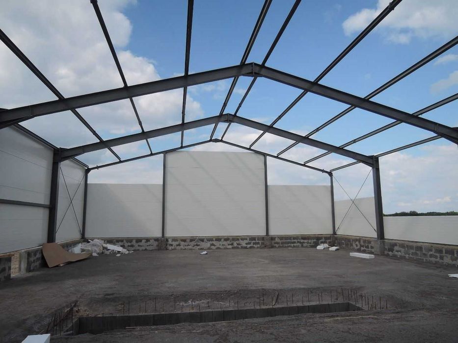 Konstrukcja Stalowa hali hala wiata 15m20m5m
