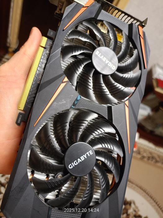 Видеокарта Gigabyte GTX 1060 Windforce OC 3GB