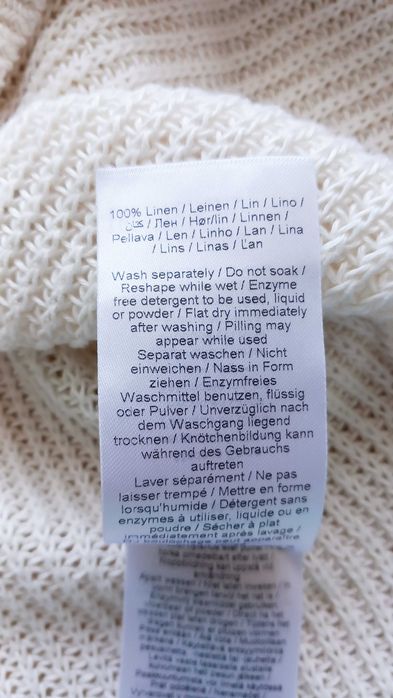Part Two damski sweter lniany 100% len premium 40/L