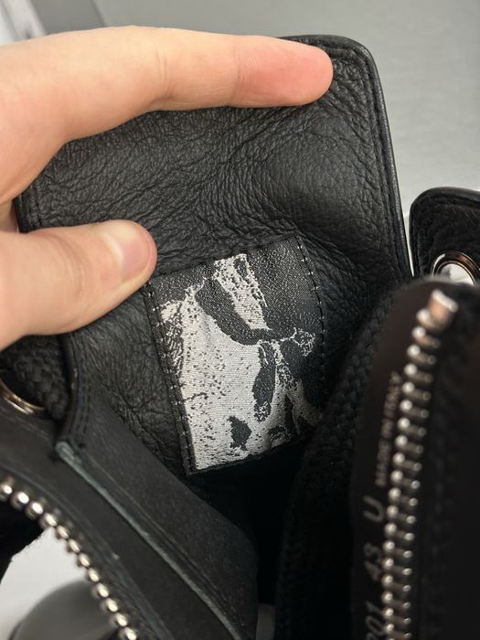 Rick Owens Leather Ramones Jumbo Lace кеди кросівки кеды opium archive