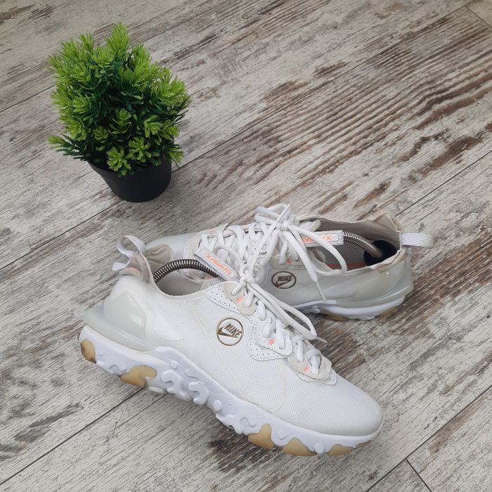 Nike React Vision Blanc Beige Or Rose 39