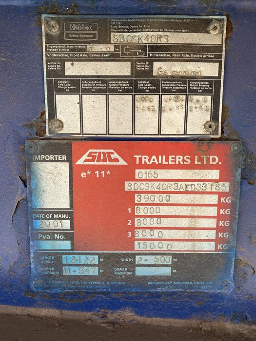 Напівпричіп зерновоз 60 м3