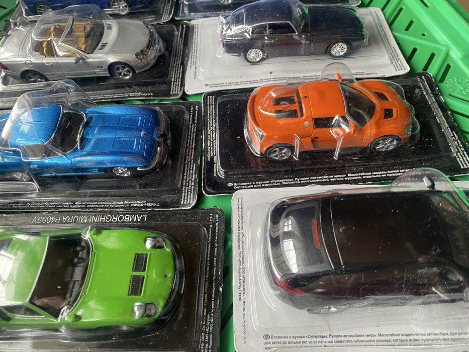 Моделі автомобілів суперкари Deagostini 1:43: 1 500 грн