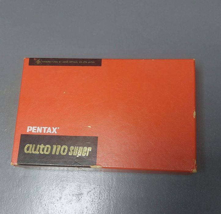 Máquina Fotográfica Pentax Auto 110 Super Rara