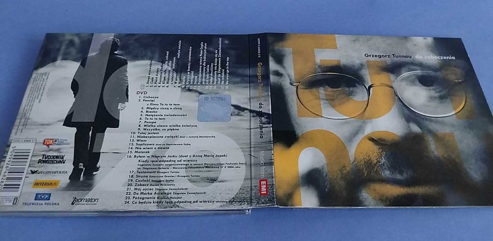 Grzegorz Turnau – Do Zobaczenia , CD + DVD , 2009