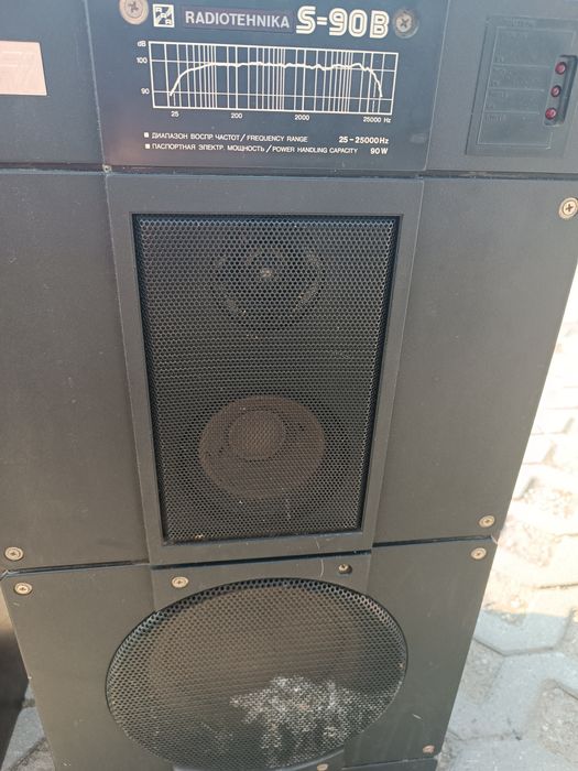 Radiotehnika radiotechnika s-90b s-90 b kolumny głośniki