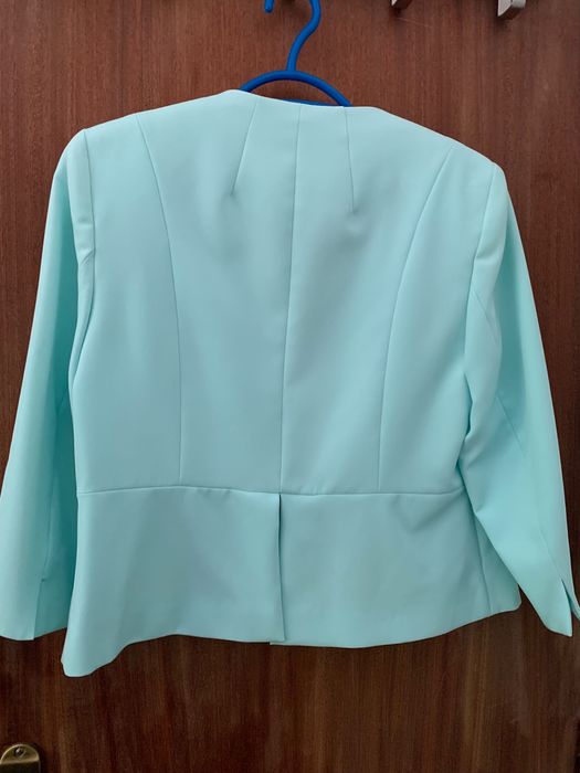 Blazer curto azul bebé Ferrache