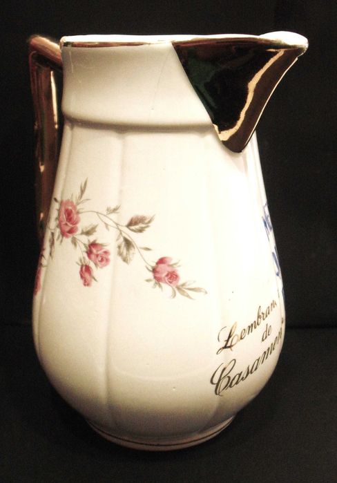 Jarro/caneca antiga da Fábrica de louças de  Aveiro