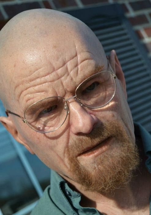 Máscara Breaking Bad Walter White Ultra Realista Premium