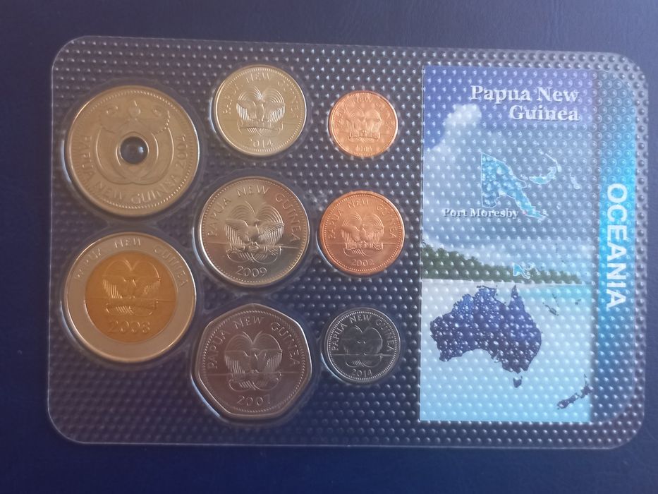 Zestaw monet- Papua Nowa Gwinea