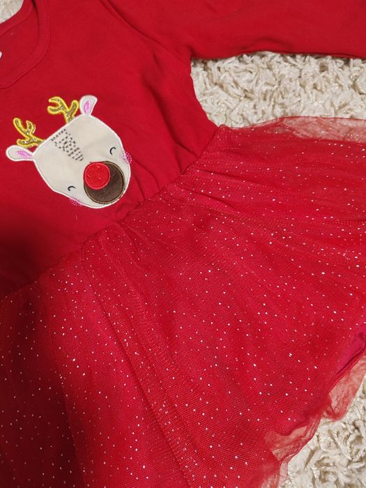 Новорічний наряд сукня туніка Різдвяний олень