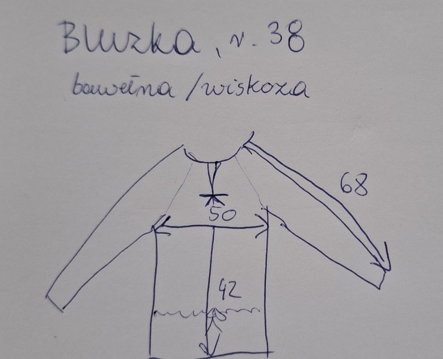 Bluzka damska, r.38