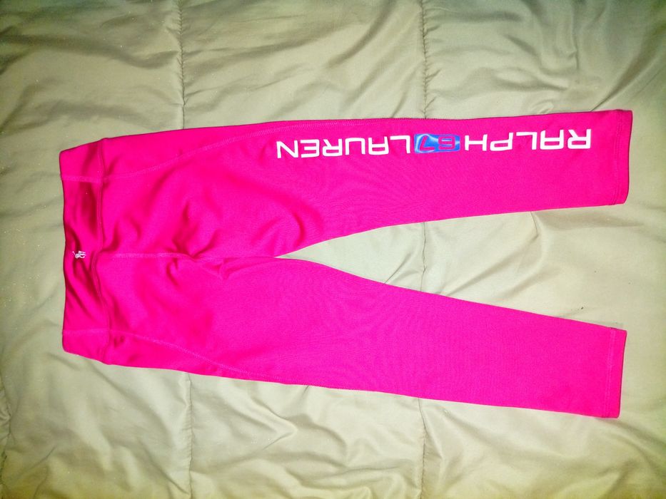 Лосины розовые на девочку Ralph Lauren Polo размер 7 лет