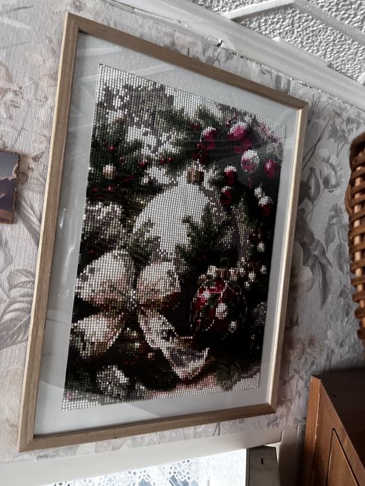 Obrazy z ramką haft diamentowy 30x40