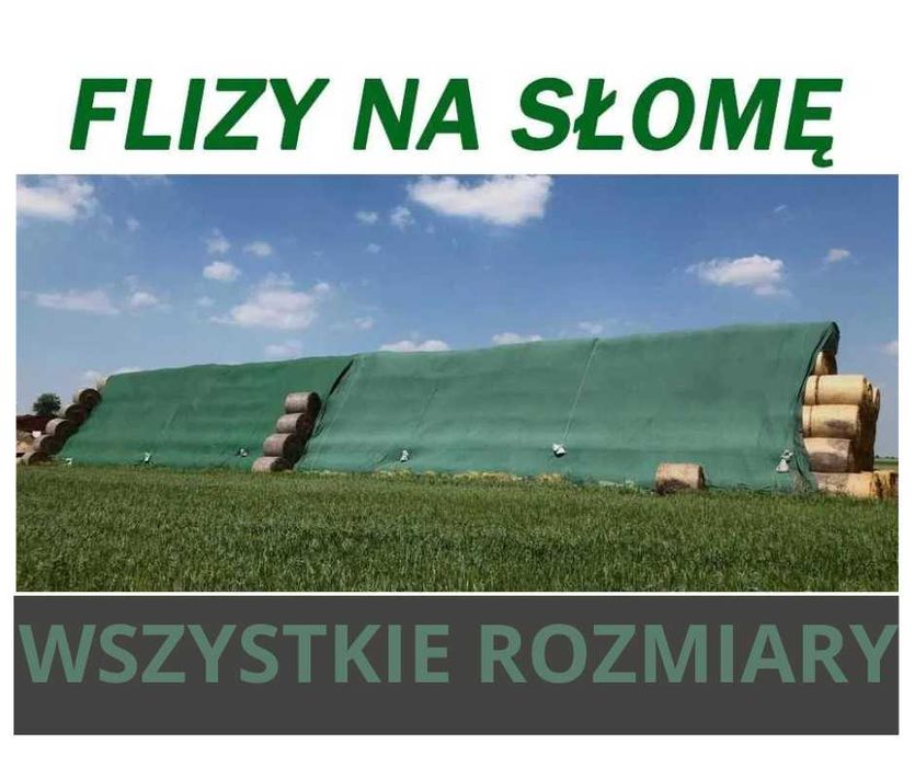 Fliz 10,4x12,5  plandeka na słomę,baloty /duże i małe rozmiary