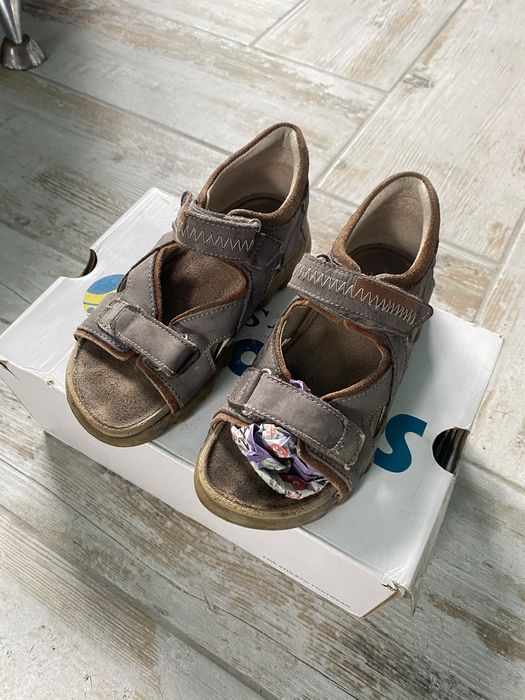 Кожані дитячі  боссоніжки