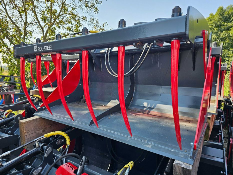 Krokodyl widło szuflo łyżko krokodyl do tura ładowarki ROL-STEEL nowe