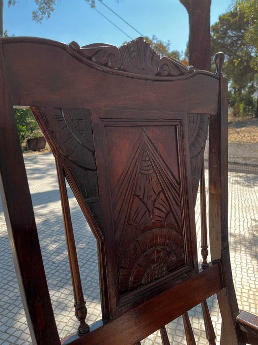 Cadeira Baloiço - Feita à Mão.