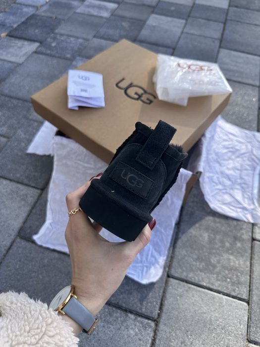 Уггі Ugg Ultra Mini Black Угг 36-45 Унісекс