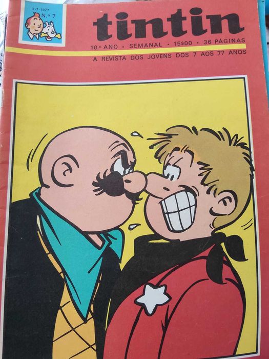 Revistas de Tintim, 10.º Ano, Semanal, de 1977