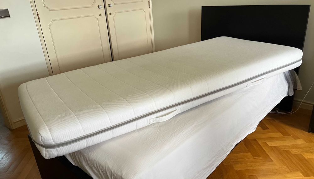 Colchão SULTAN e Estrado LONSET 90x200 IKEA