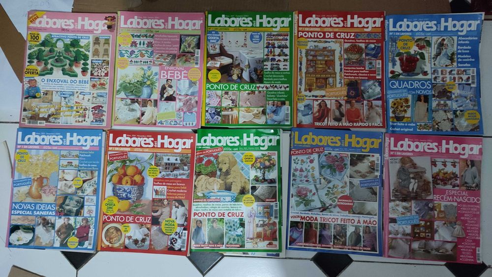 Lote 25 Revistas Labores del Hogar