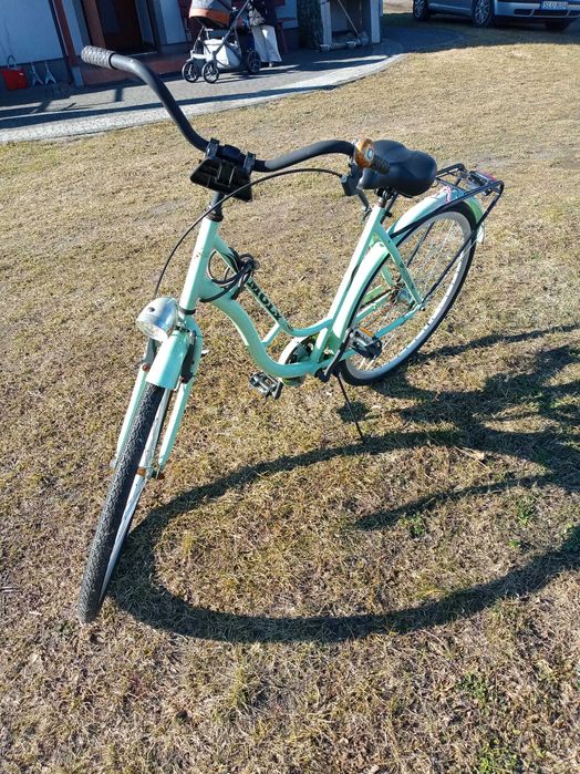Rower damski Miętowy